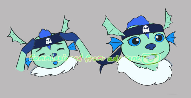 OC bust-up sketch commission