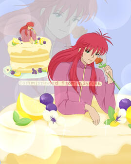 Kurama Birthday commission
