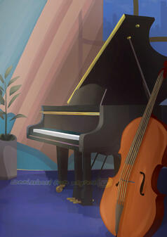 Recital poster commission