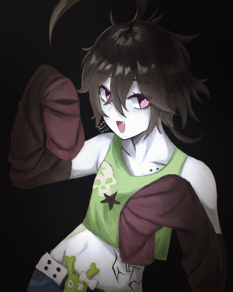 Character belongs to Jawhound